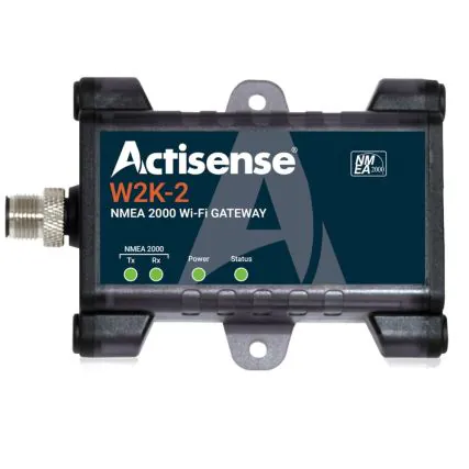 Actisense W2K-2 NMEA 2000 to Wi-Fi gateway — connects your boat's instrument network to axiotrax