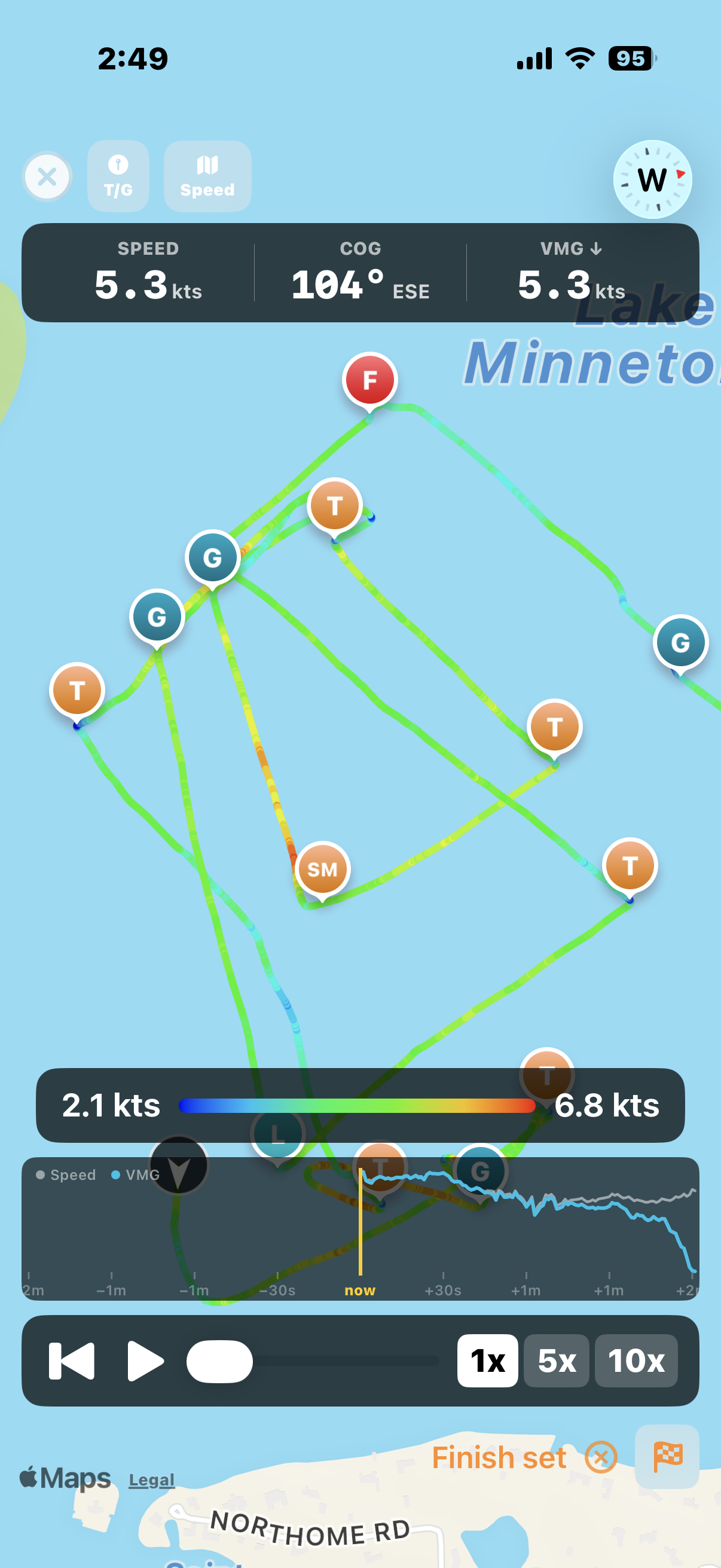 axiotrax live race map with course marks